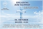 Oktober - November: Die Taufe 2026